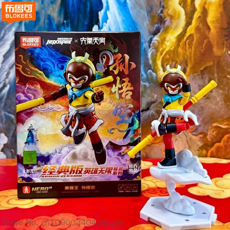 Model Kit Wukong - Nuevo Blokees, Figura de Sun Wukong,