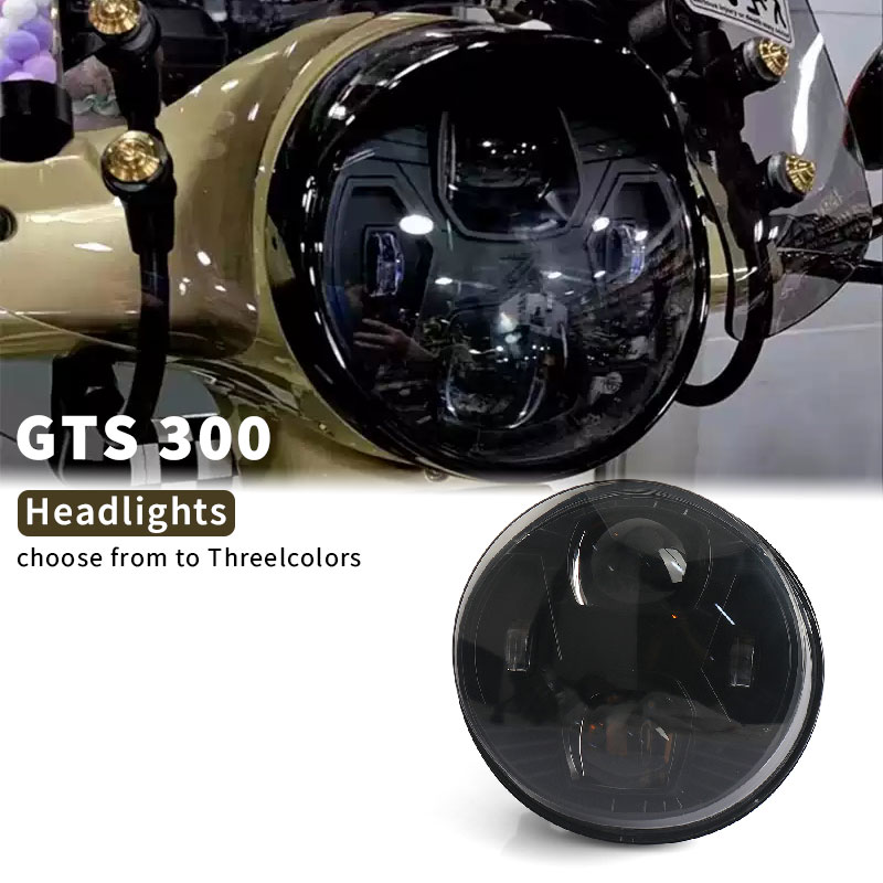 Model Kit Vespa - Faro Led redondo para motocicleta Vespa