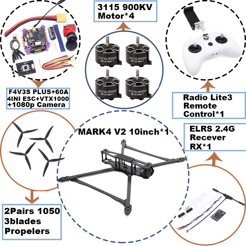 MARK4 V2 10 pulgadas F4V3S/F4V - Model Kit Eva reseña y precio