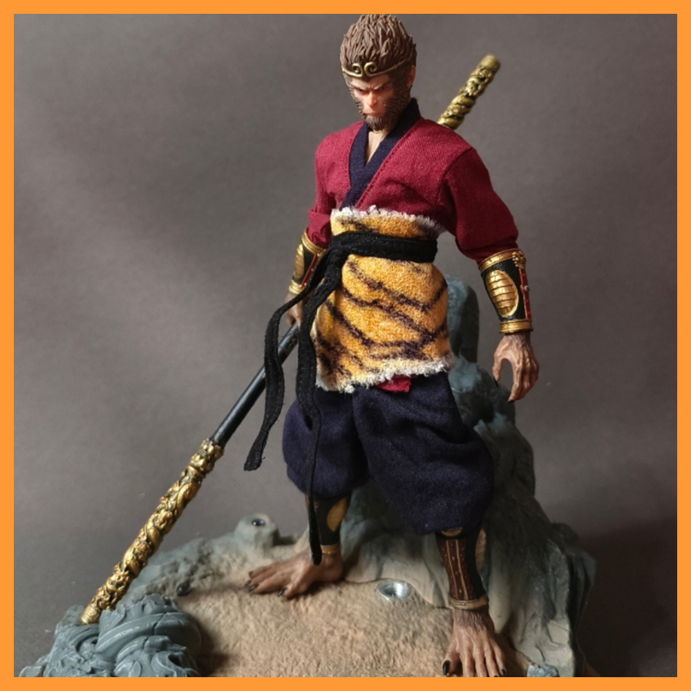 Conjunto de pantalones y farol - Model Kit Wukong reseña y precio
