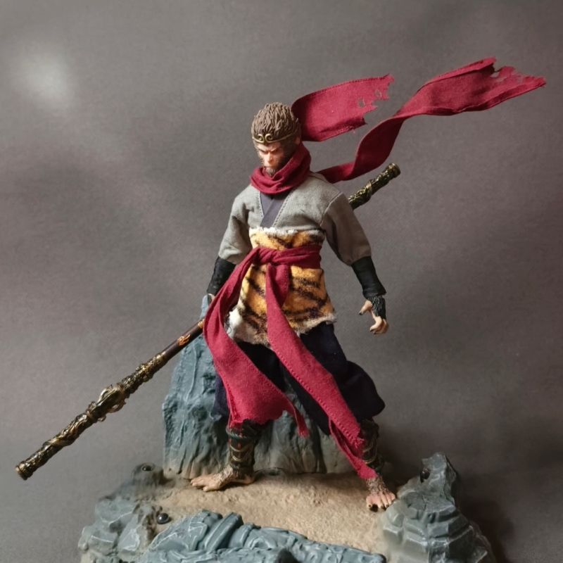 Conjunto de pantalones y farol - Model Kit Wukong reseña y precio