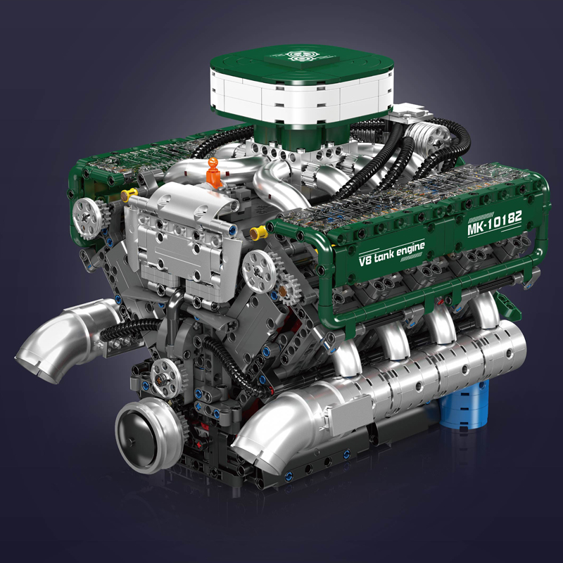 Mould King 10182 Juguetes Técn - Model Kit Engine reseña y precio