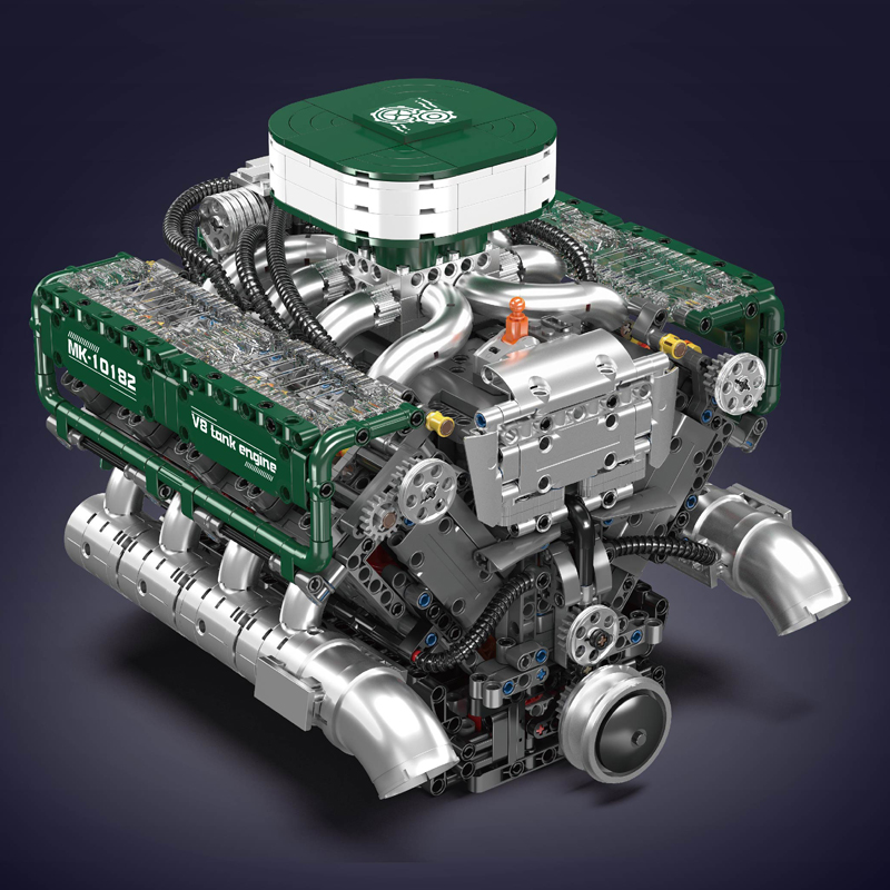 Mould King 10182 Juguetes Técn - Model Kit Engine reseña y precio